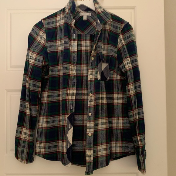 J. Crew flannel size 4